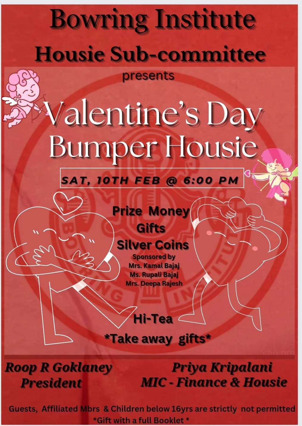 VALENTINE'S DAY BUMPER HOUSIE