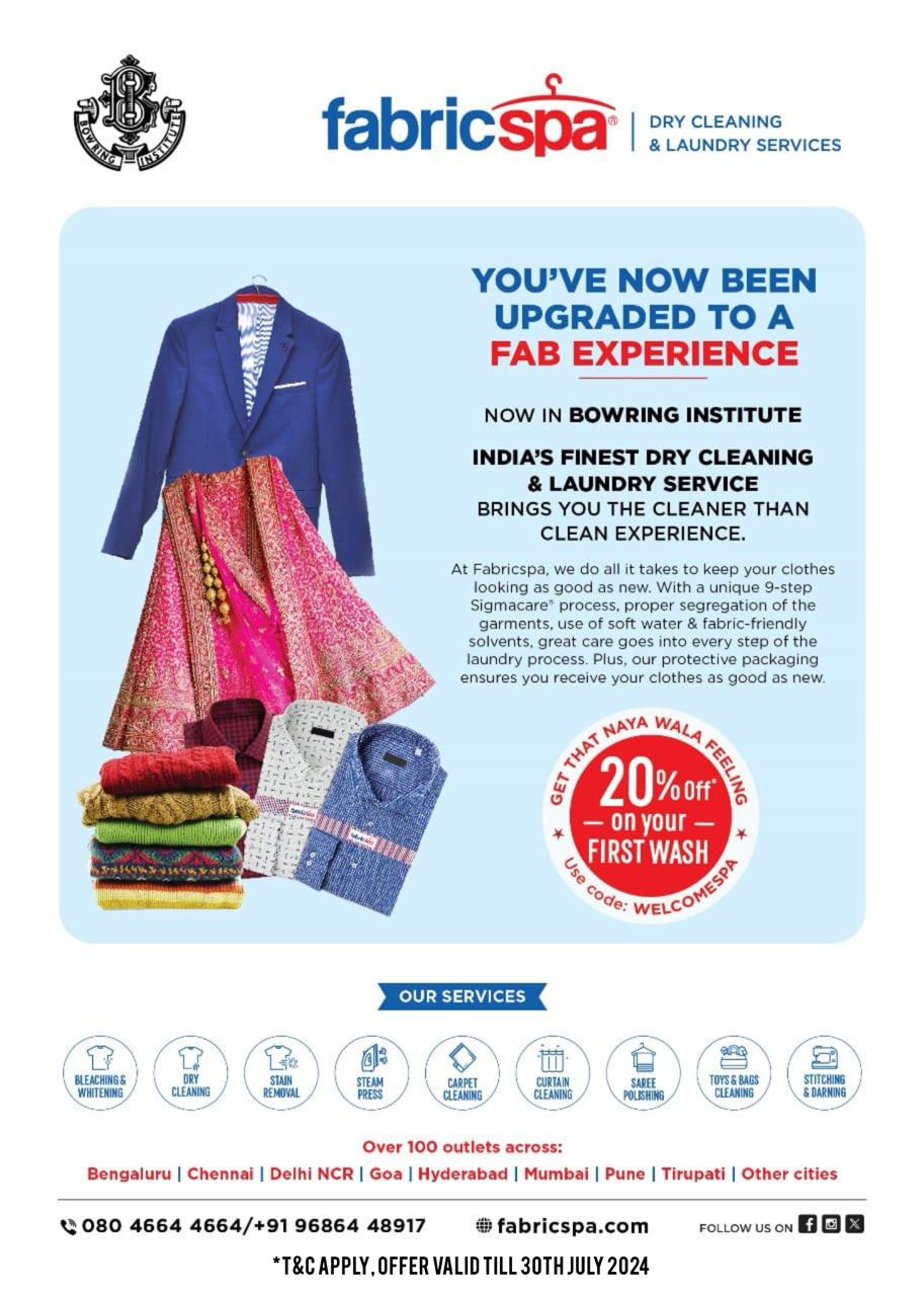 Fabric Spa  reopened