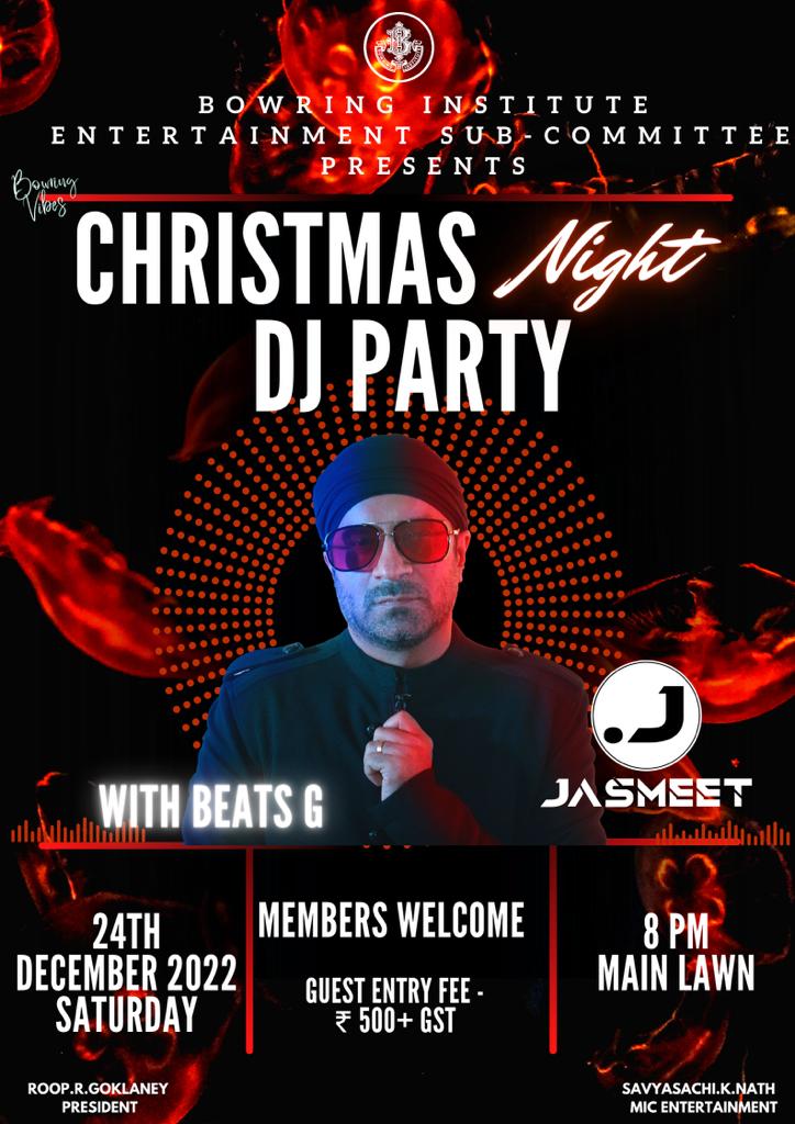 CHRISTMAS NIGHT DJ PARTY