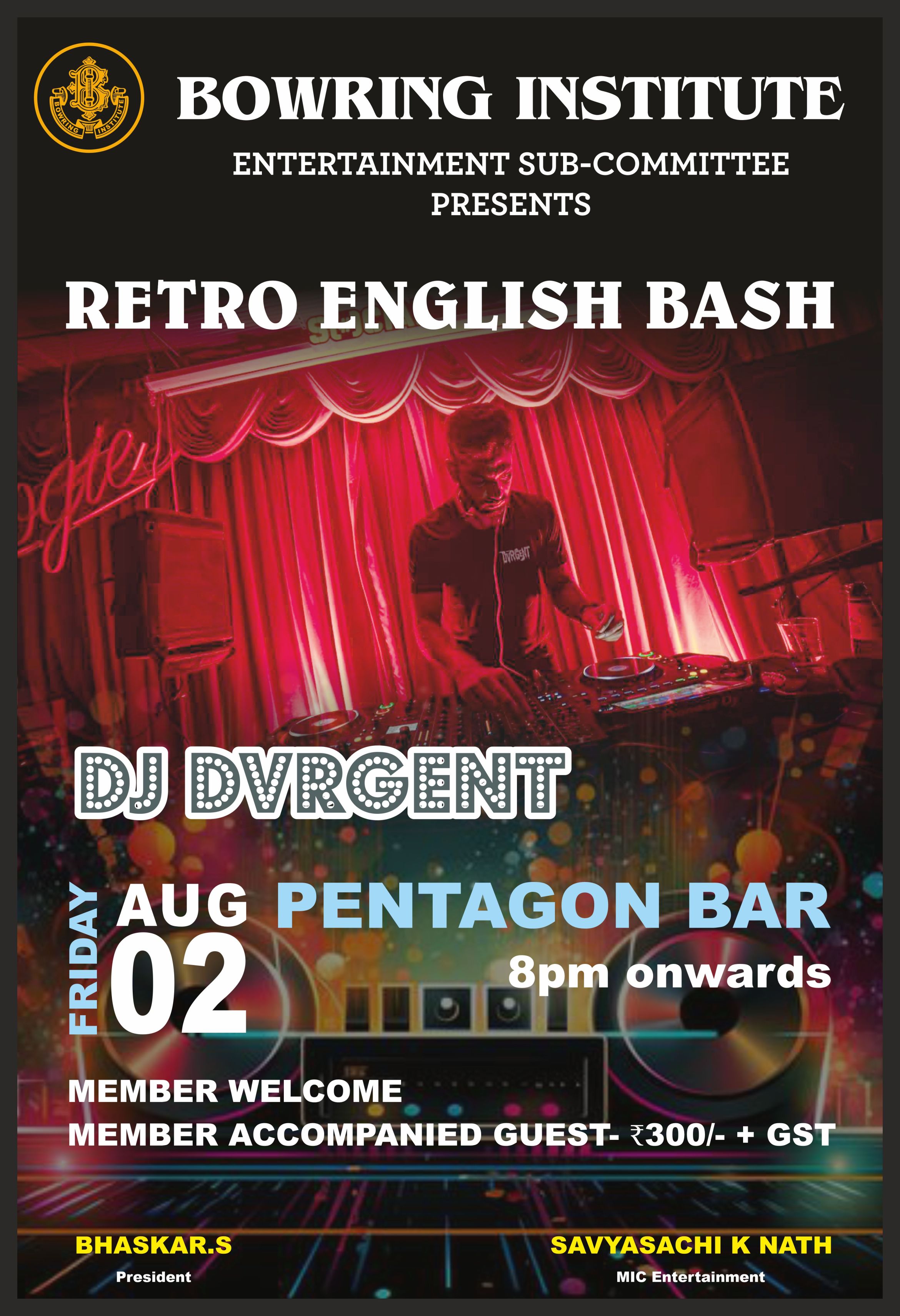 Retro English Bash